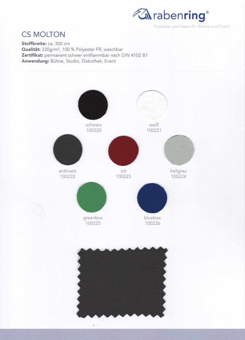 sample card CS Molton