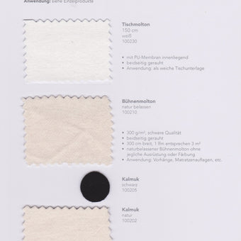 sample card stage molton