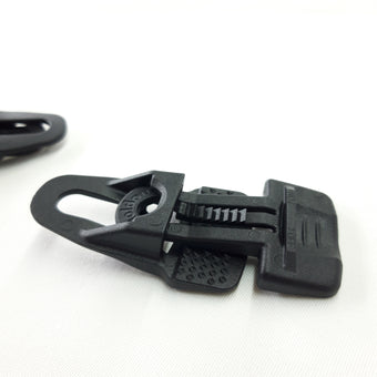 HOLD-ON CLIP - black | 10 pieces