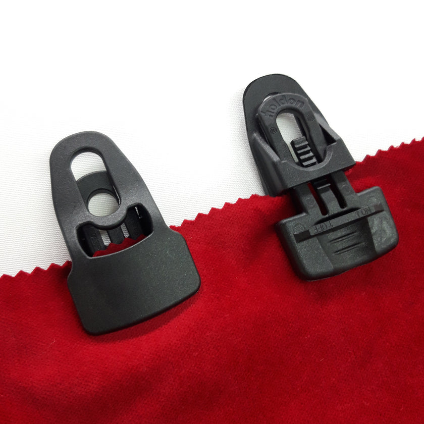 HOLD-ON CLIP - black | 10 pieces