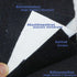Acoustic curtain MF 1400 - 14dB insulation, hemmed