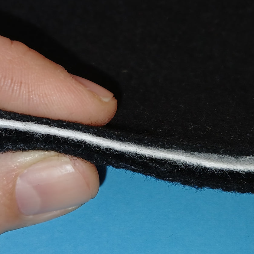 Acoustic curtain MF 1400 - 14dB insulation, hemmed