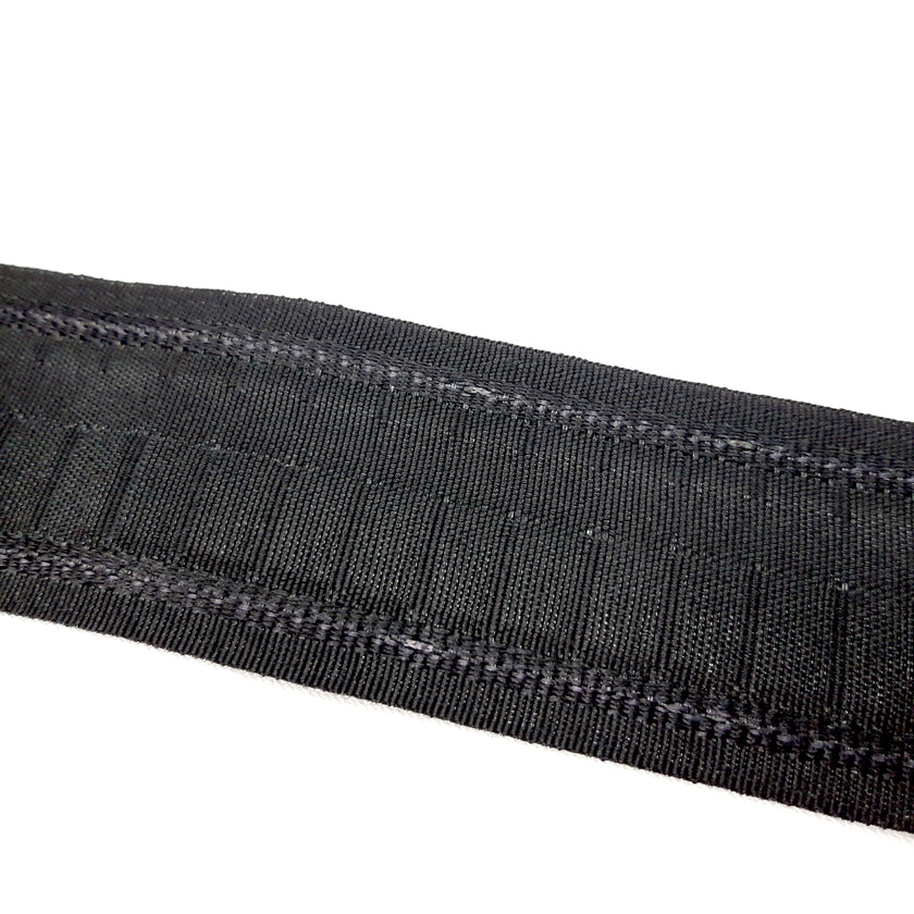 Bühnenband - Stehfalte, schwarz,  50 mm