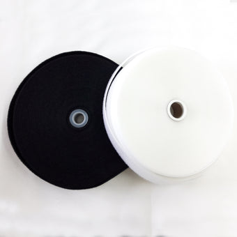 Hook and loop fastener tape: sewable, 50 mm | 25 m roll