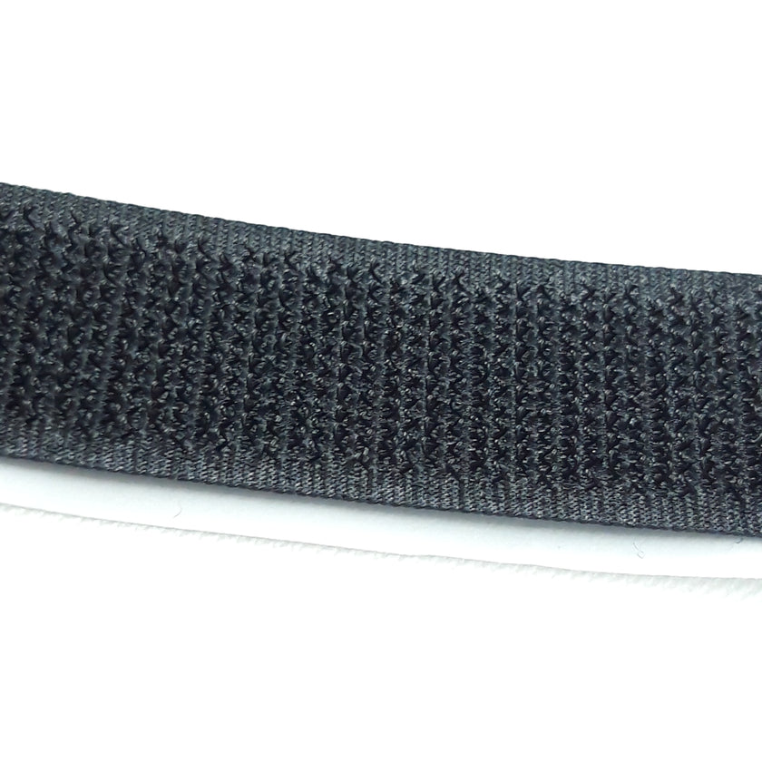 Klettband: Haken - selbstklebend, 20 mm  | 25 m-Rolle