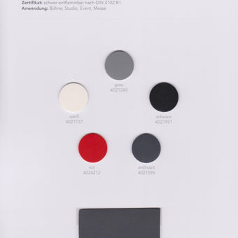 Sample card dance carpet