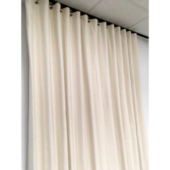 Akustikvorhang Naturell  900  - 58% Dämpfung  |Ökotex 100