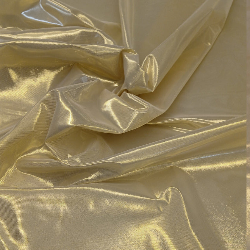 Dekostoff -  weißgold - 300cm - 55 m