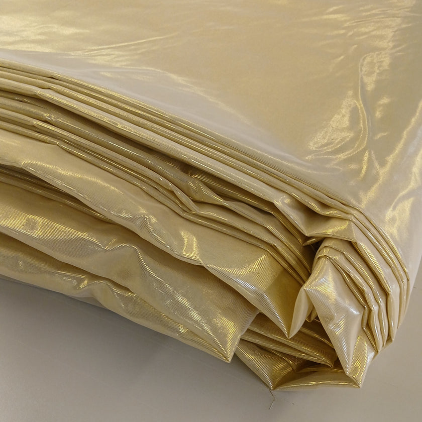 Dekostoff -  weißgold - 300cm - 55 m