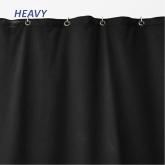 Backdrop Vorhang - heavy Molton, diverse Größen, schwarz