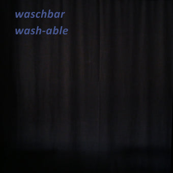 Backdrop Vorhang - CS Molton, 3 m x 3 m, schwarz