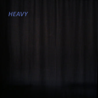 Backdrop Vorhang - heavy Molton, diverse Größen, schwarz