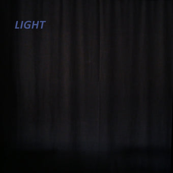 Backdrop Vorhang - light Molton, 3 m x 3 m, schwarz