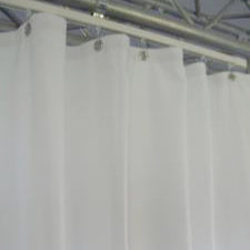 Backdrop curtain - Molton, white 