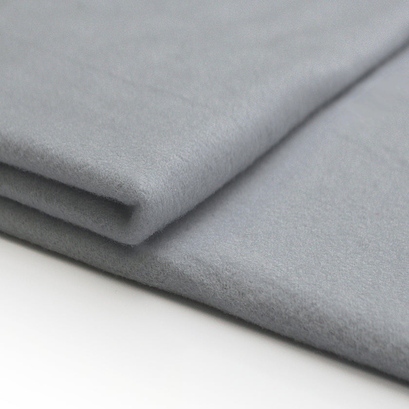 Bühnenmolton - 300g/m² grau 300cm