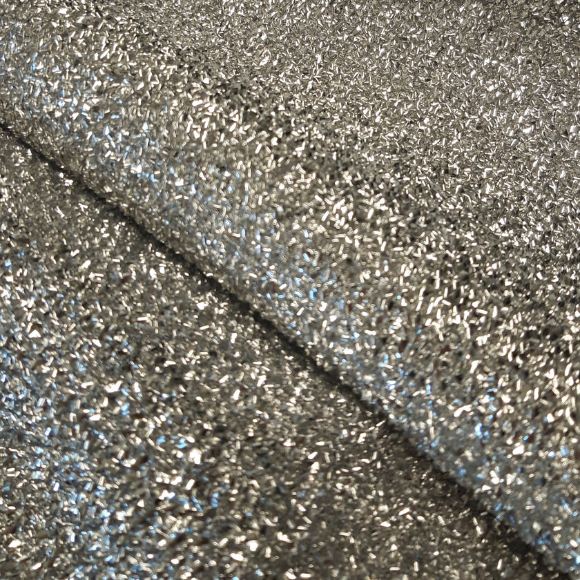 Las Vegas Dekostoff - 120g/m²  silber  110cm