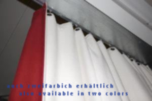 Akustiikkaverho M900 - 58 % äänenvaimennus, silmukoilla | 10 väriä