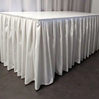 Podestverkleidung -  mit Kellerfalte